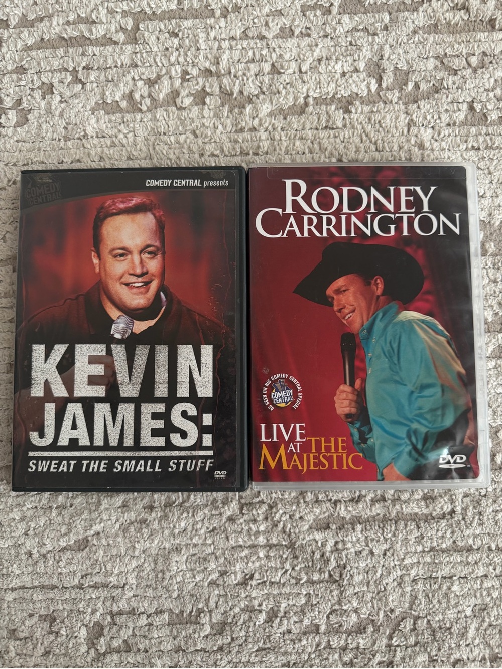 Comedy DVD bundle: Kevin James - Sweat the Small Stuff, Rodney Carrington